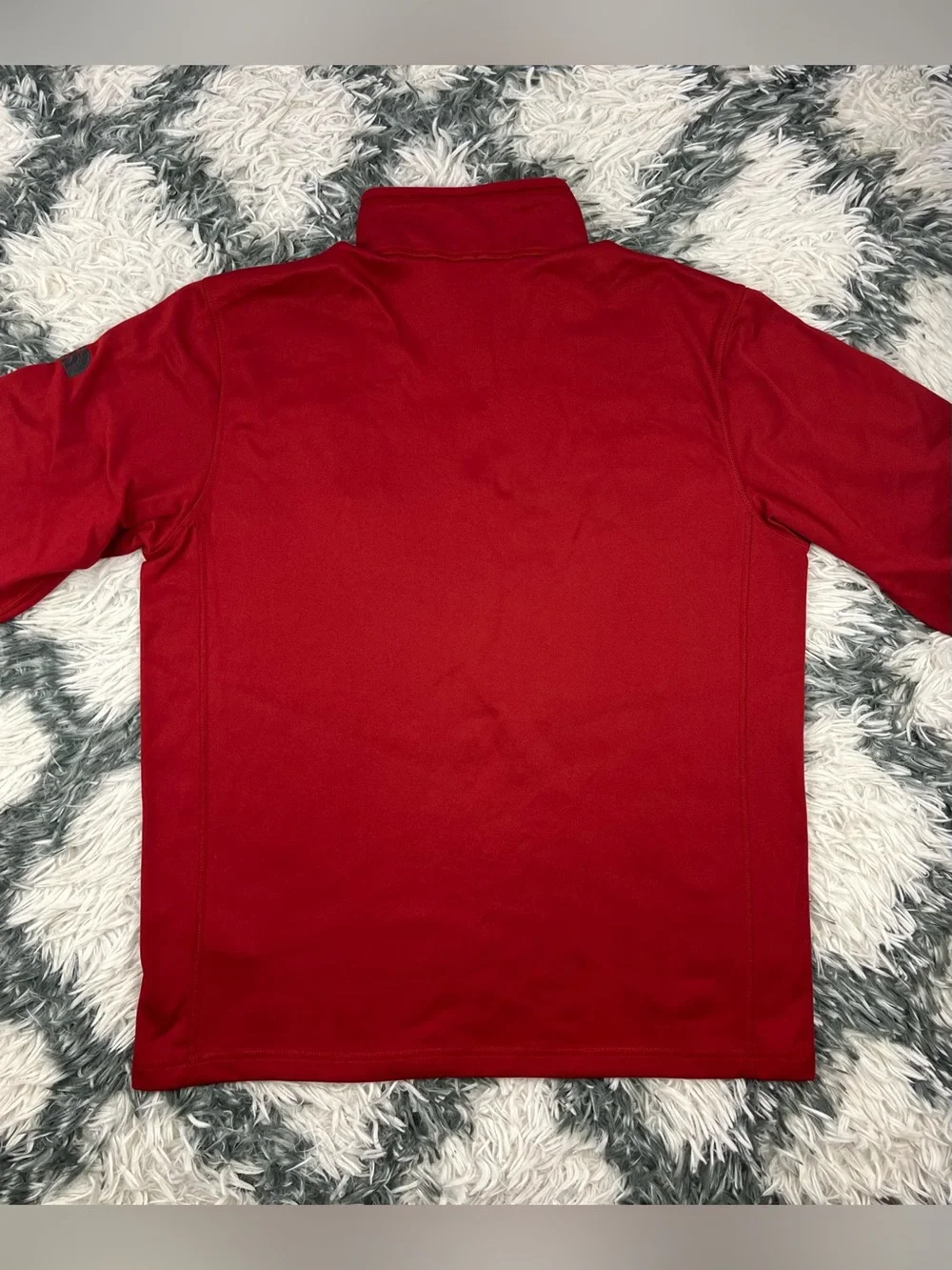 The North Face Men’s Coca Cola Logo Real Magic 1/4 Zip Sweatshirt Long Sleeve L